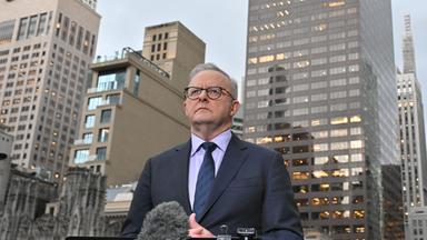 Australiens Premier Albanese in den USA