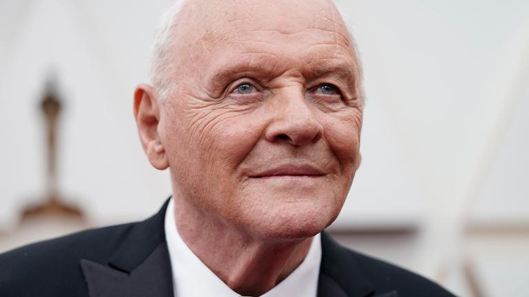 Anthony Hopkins ist im Portrait zu sehen