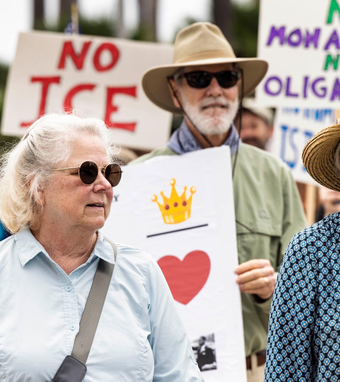 No King-Proteste in Santa Barbara.