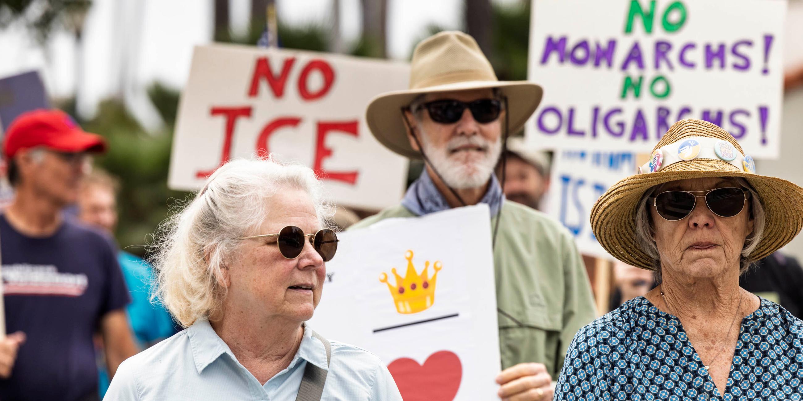 No King-Proteste in Santa Barbara.