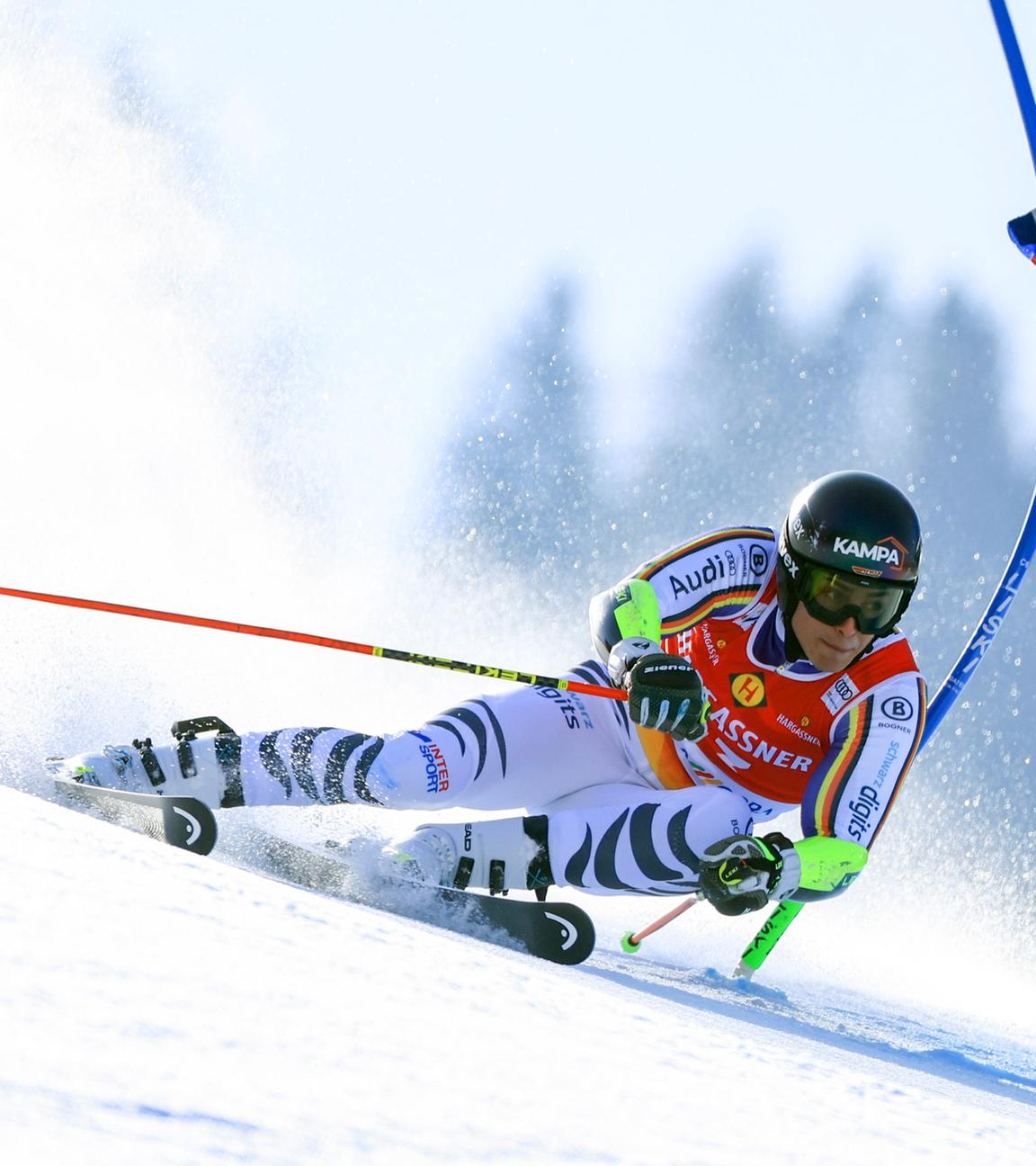Anton Grammel beim Riesenslalom der Herren im Ski-Alpin-FIS-Weltcup 2025/26