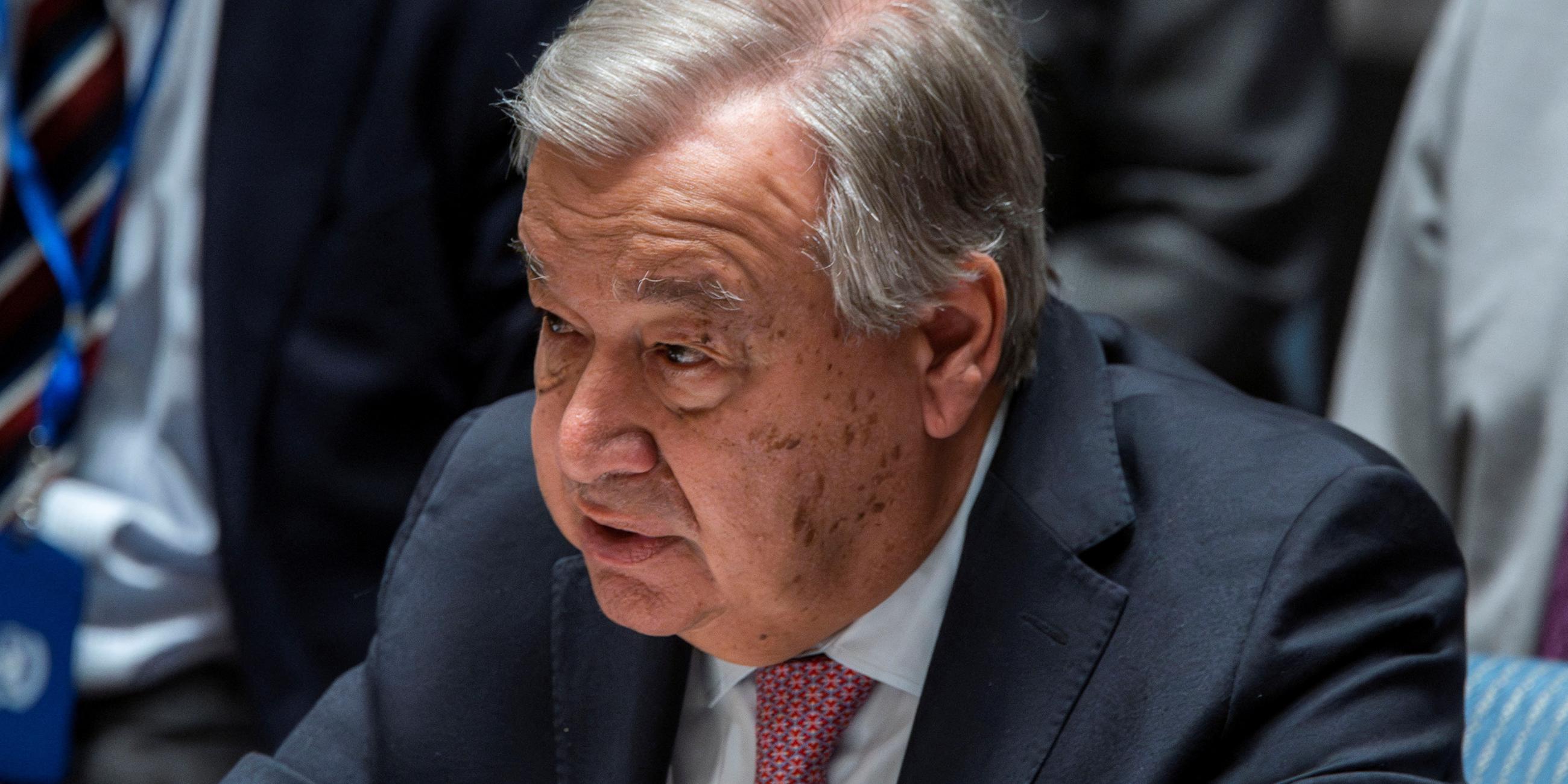 UN-Generalsekretär Antonio Guterres