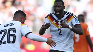Antonio Rüdiger und Deniz Undav
