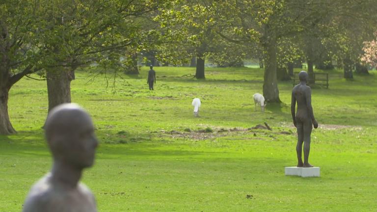 Antony Gormley in Norfolk