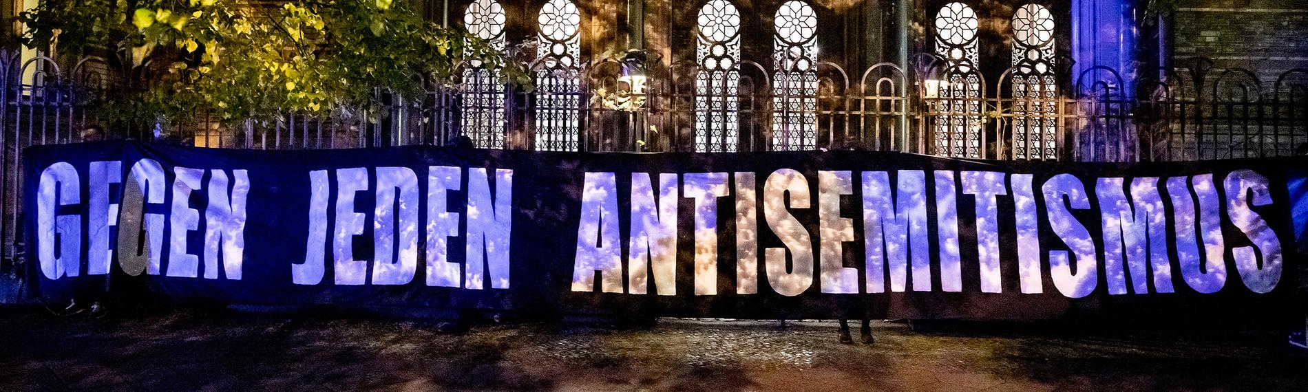 Gegen jeden Antisemitismus (Symbolbild)