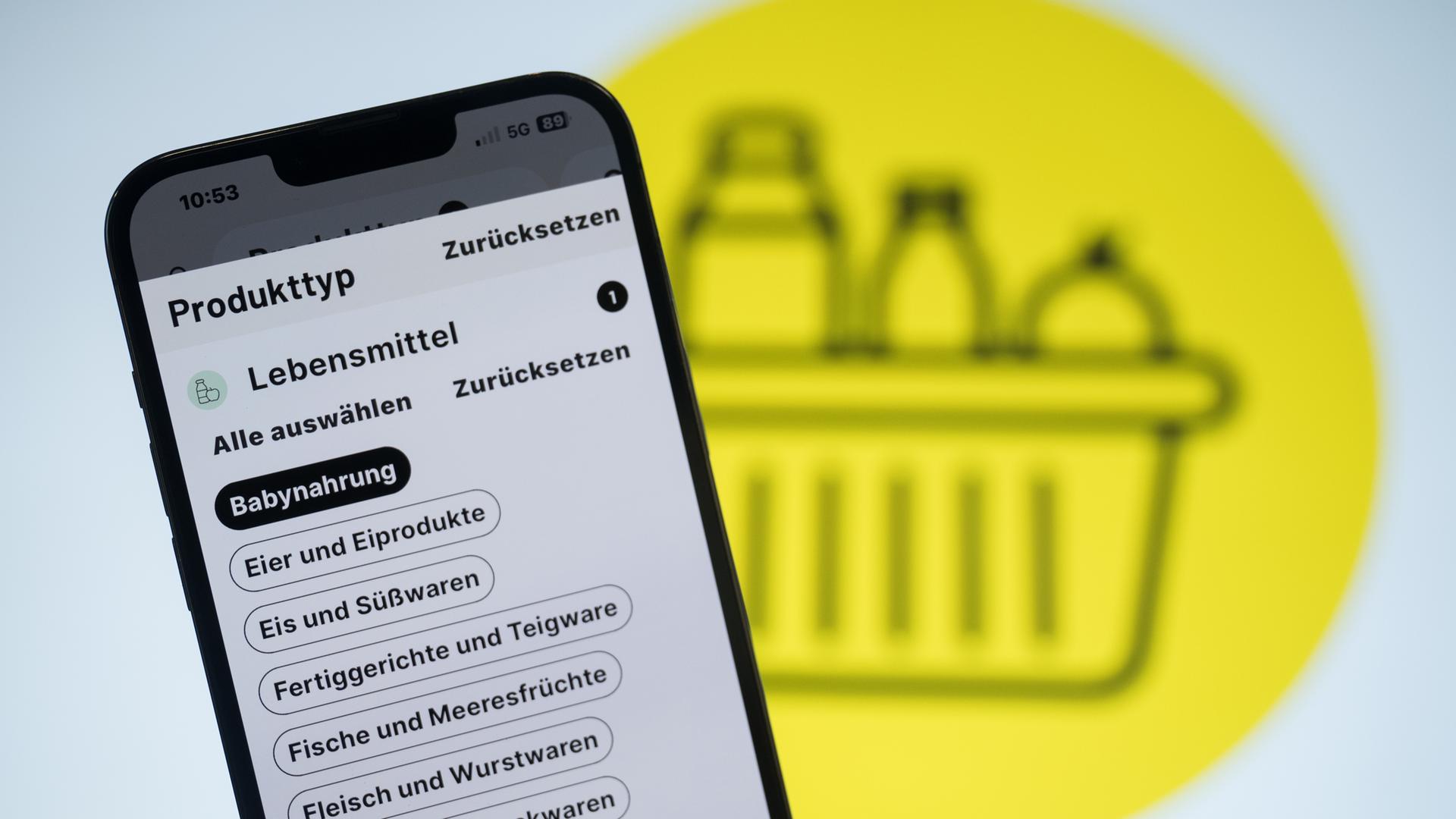 Die App "Lebensmittelwarnung.de"