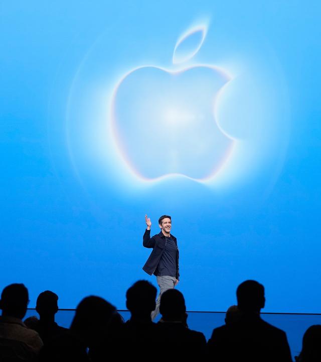 Apple CEO John Ternus waves on stage during an announcement of new products on Wednesday, Sept. 9, 2026, in Cupertino, Calif. 