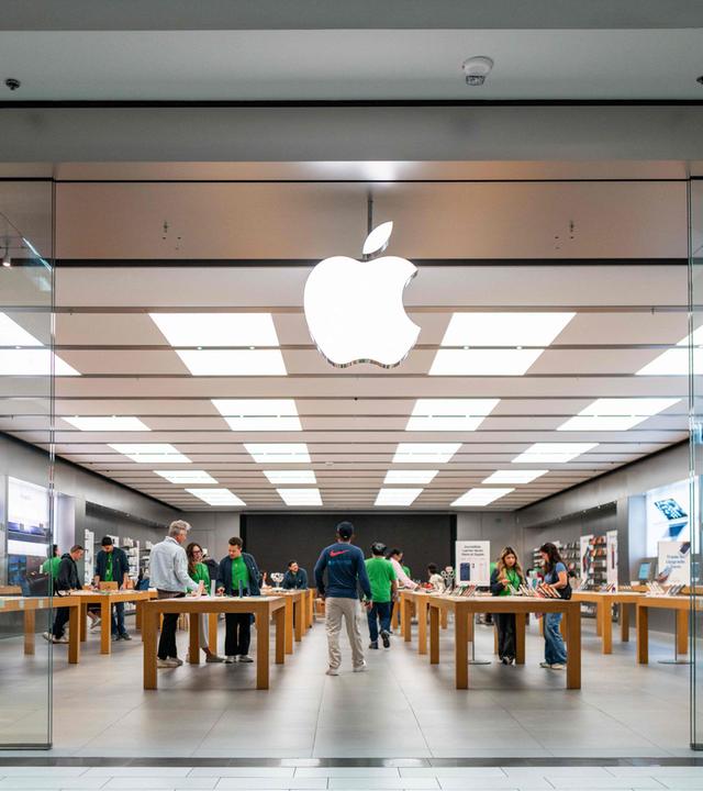Der Apple Store im Einkaufszentrum "Barton Creek Square" in Austin, Texas.