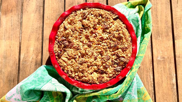 Aprikosen-Streuselkuchen