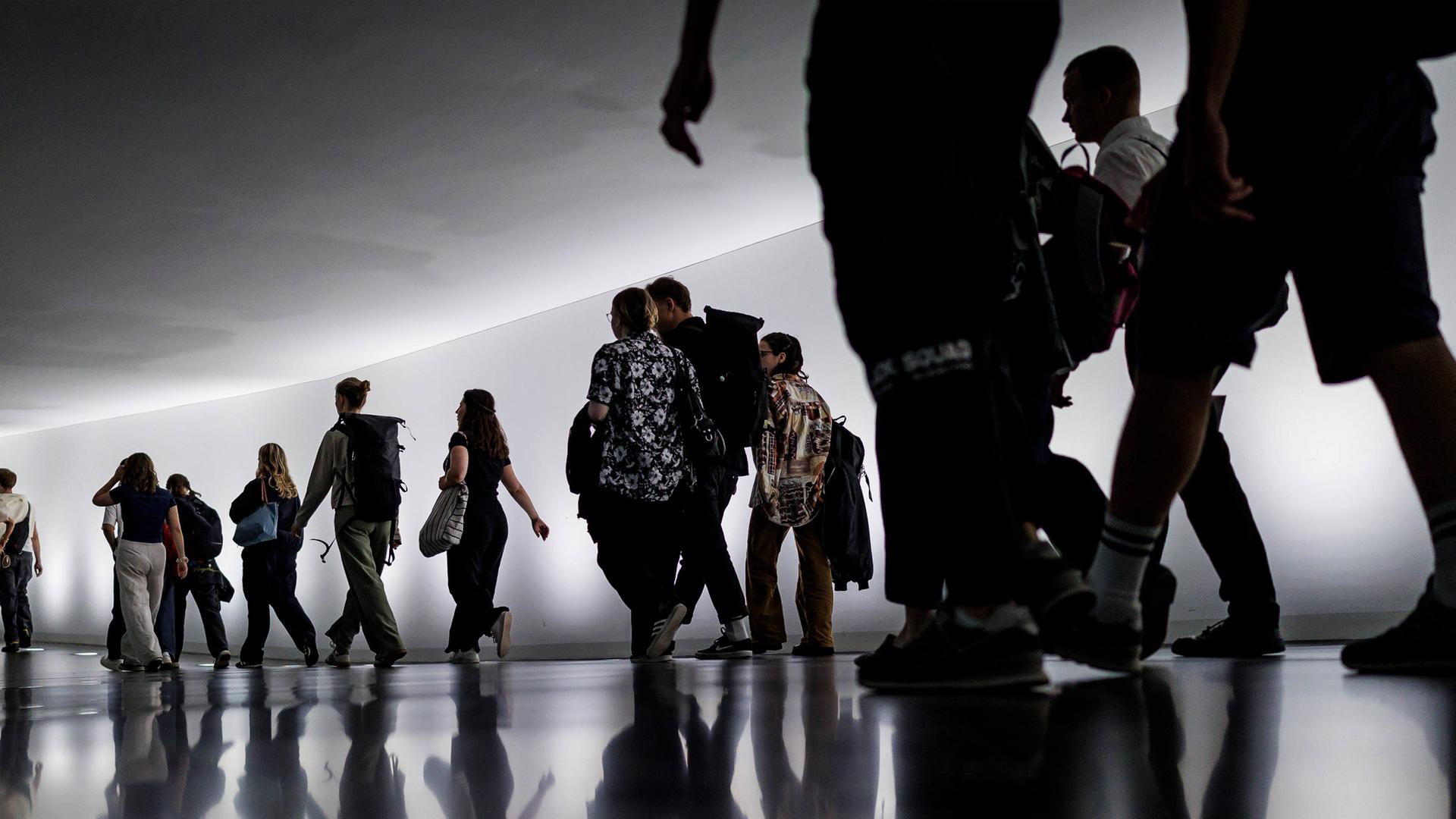 (Symbolbild) Menschenmenge.