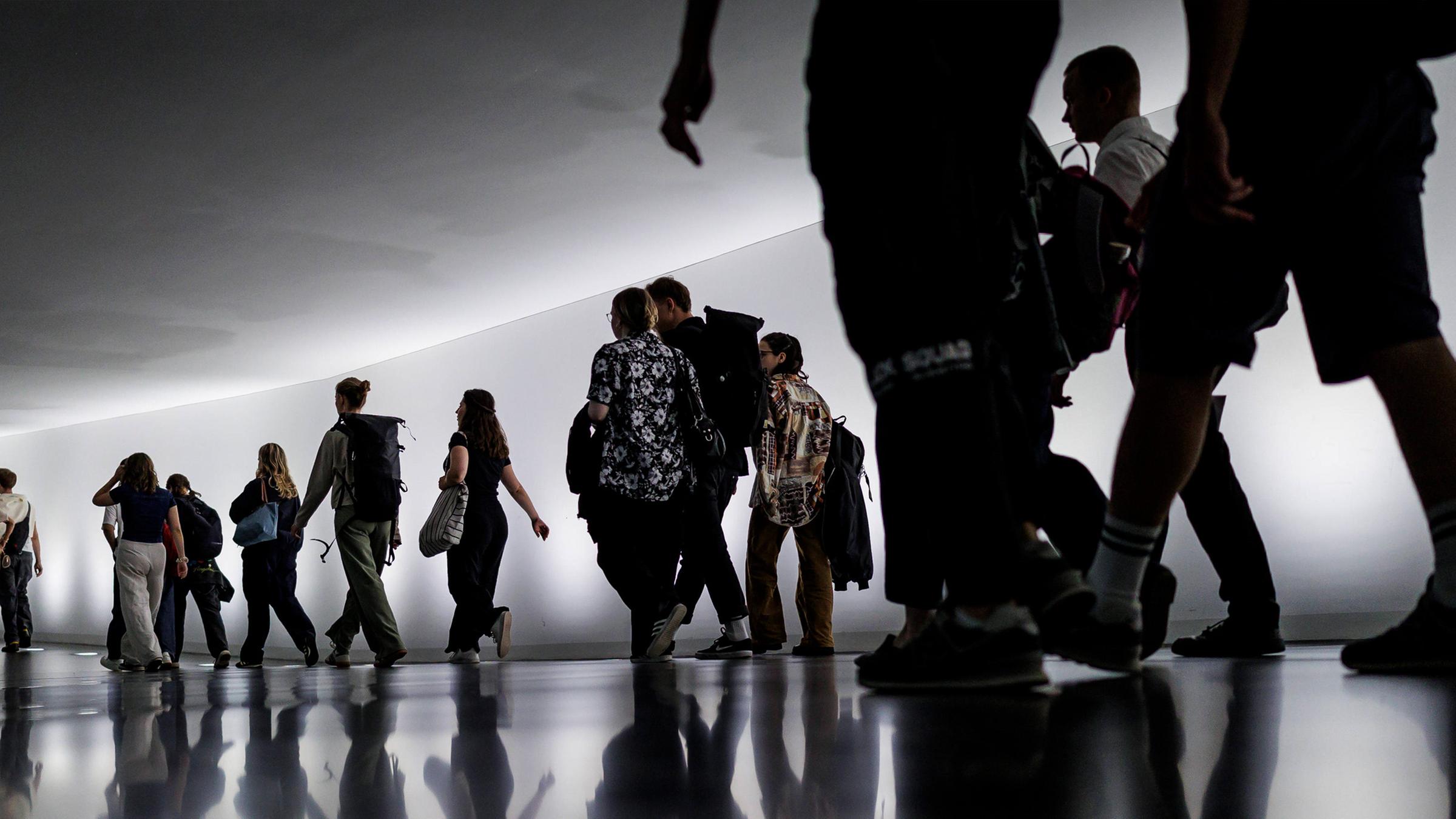 (Symbolbild) Menschenmenge.