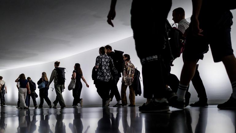 (Symbolbild) Menschenmenge.