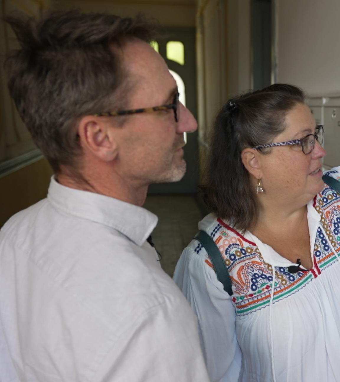 Arbeitsvermittler Marcel Eichenseher und Silke Pusakowski