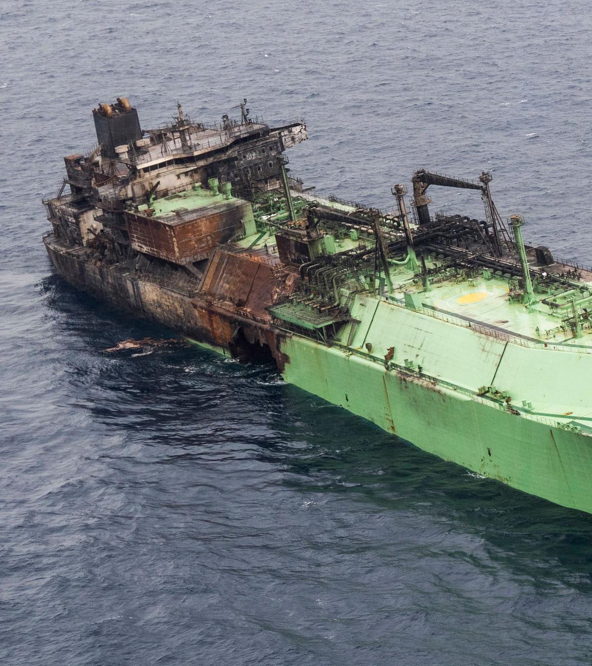 "Arctic Metagaz" nach Angriff auf See