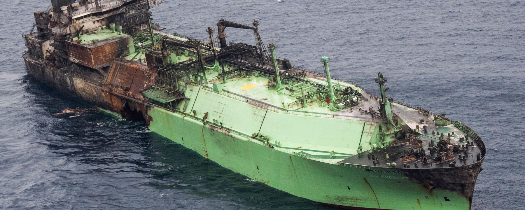 "Arctic Metagaz" nach Angriff auf See