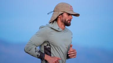 Dieses von Red Bull zur Verfügung gestellte Foto zeigt den Berliner Arda Saatçi bei seinem Lauf am 07.05.2026 in Kalifornien, USA.