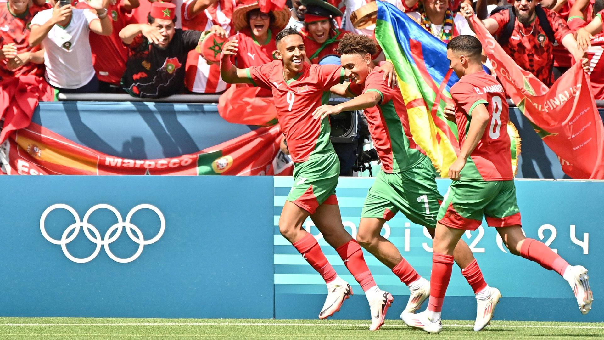 Jubelbild von Marokko.