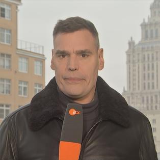 ZDF-Korrespondent Armin Coerper in Moskau