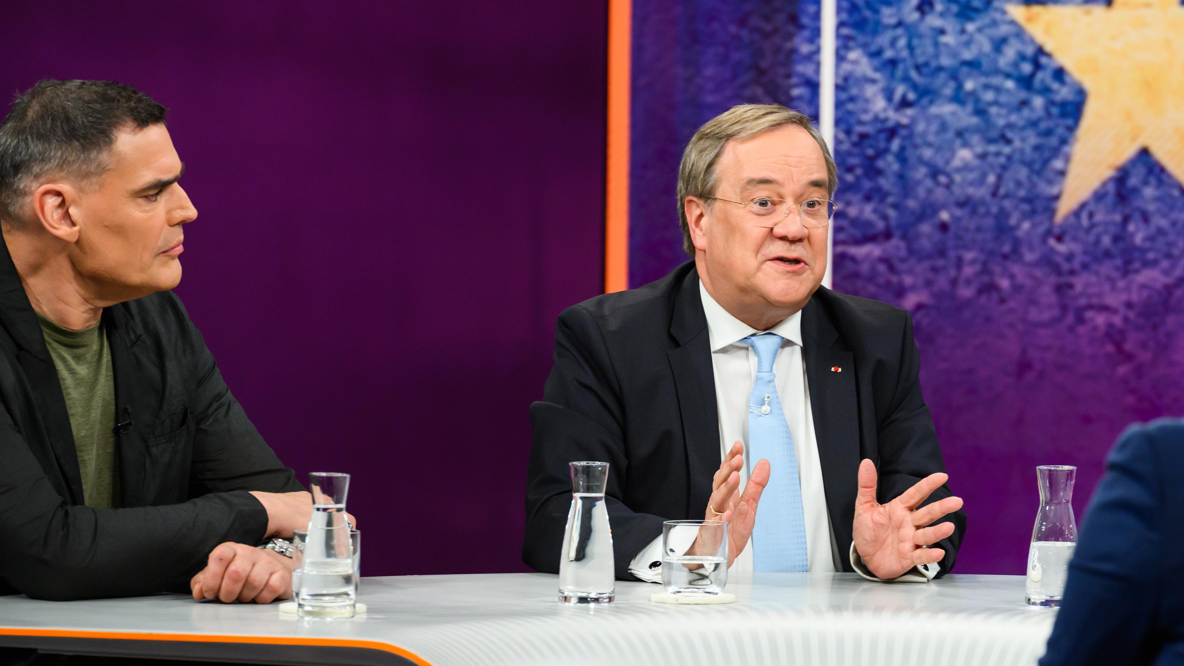 Armin Laschet bei Maybrit Illner
