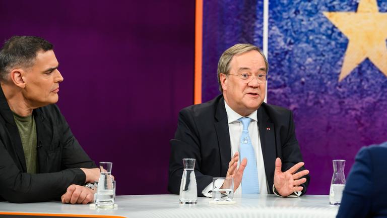 Armin Laschet bei Maybrit Illner