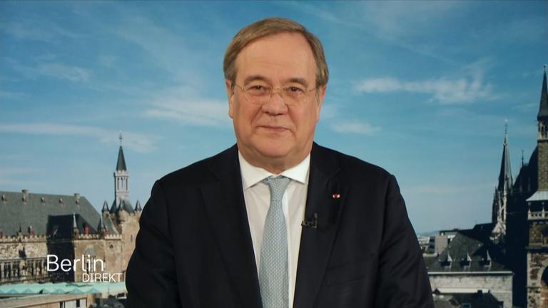 Armin Laschet, CDU, ehemaliger Unions-Kanzlerkandidat im Berlin-direkt-Interview