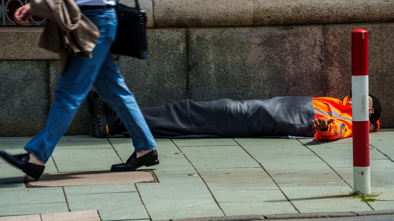 Armut in der Innenstadt