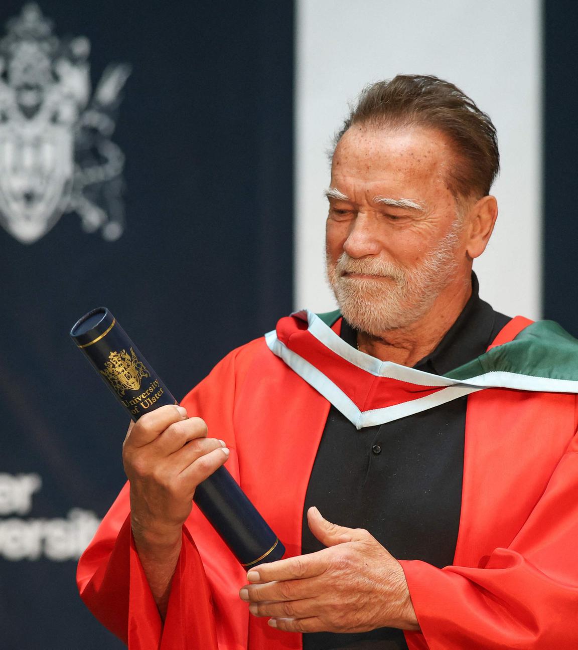 Arnold Schwarzenegger erhält Ehrendoktor