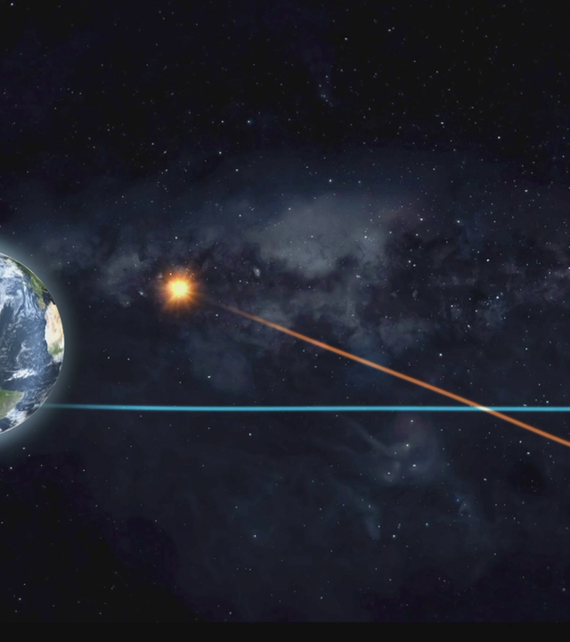 Grafikvideo, das die Route der Mondmission Artemis 2 erklärt.