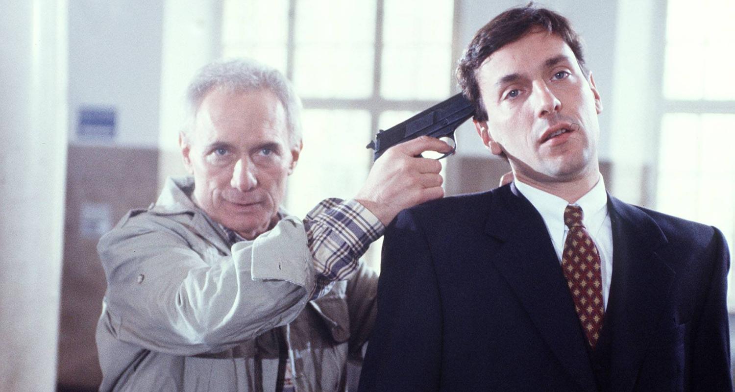 Schauspieler Arthur Brauss in einer Tatort-Folge um 1999. 