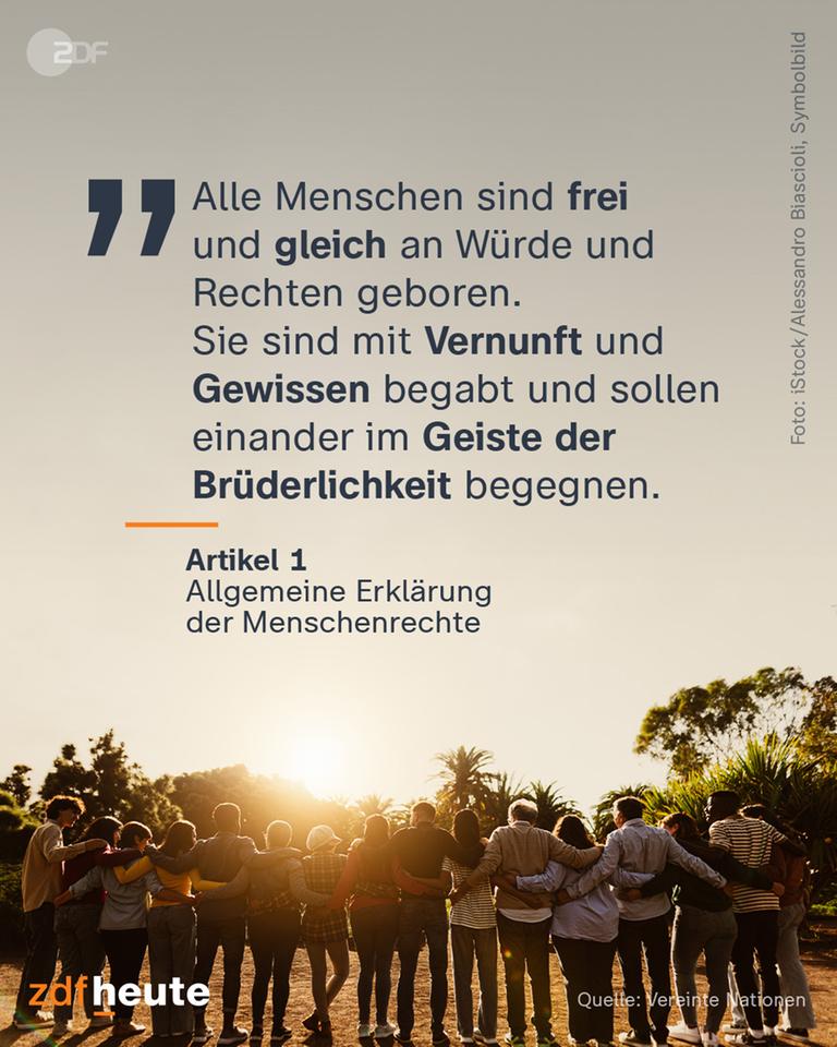 Artikel 1 - Allgemeine Erklärung der Menschenrechte