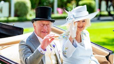 Charles und Camilla bei Ascot-Eröffnung