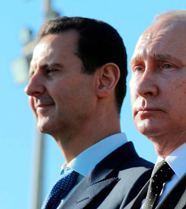 Assad und Putin im Jahr 2017