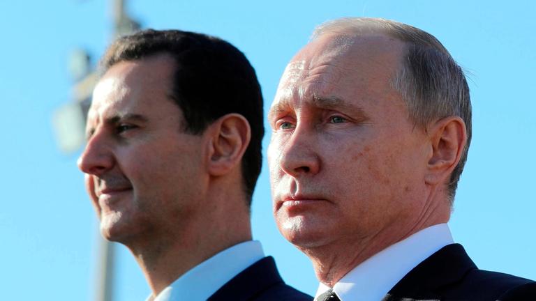 Assad und Putin im Jahr 2017