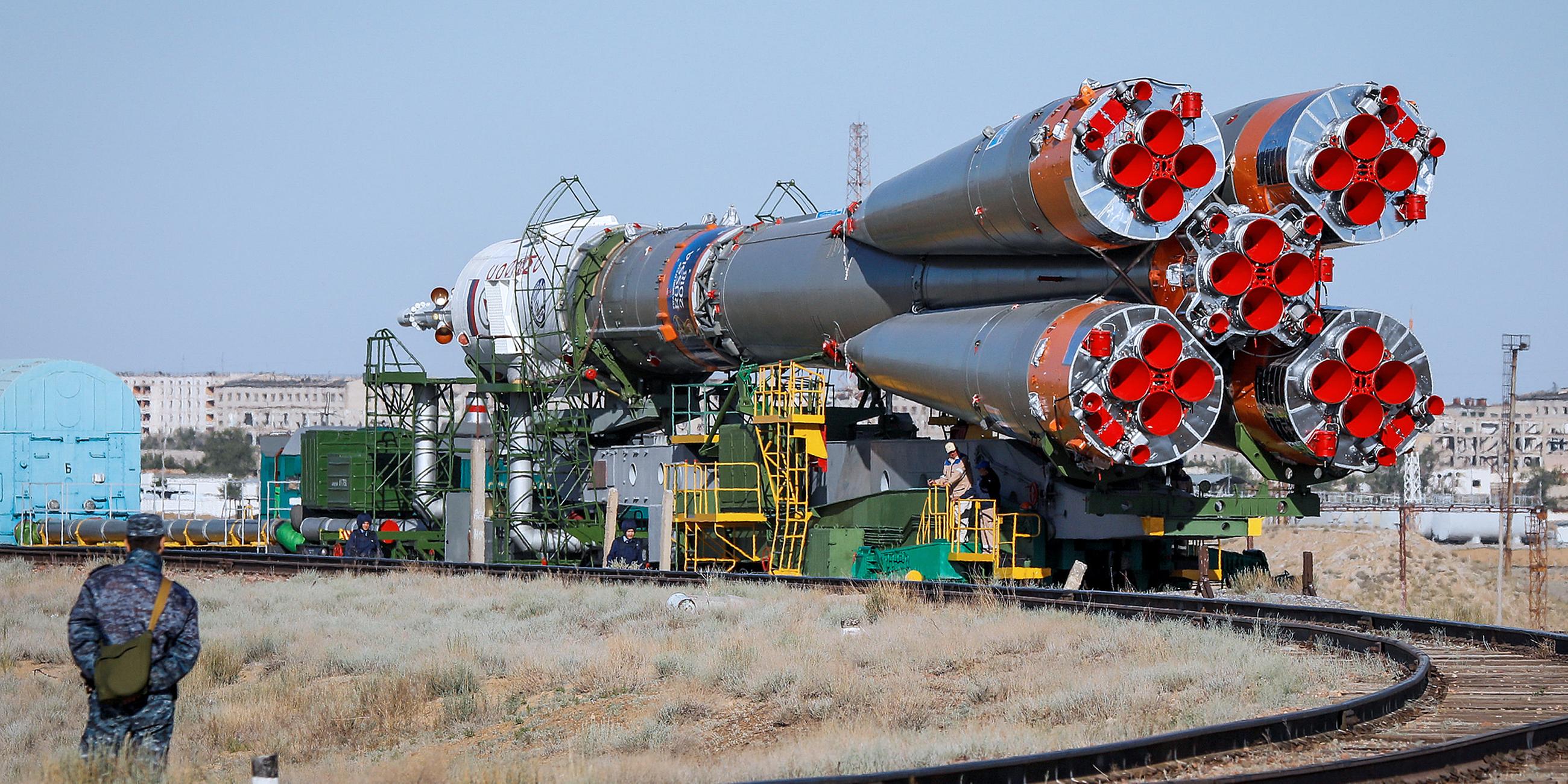 Archiv: Sojus-Rakete MS-09