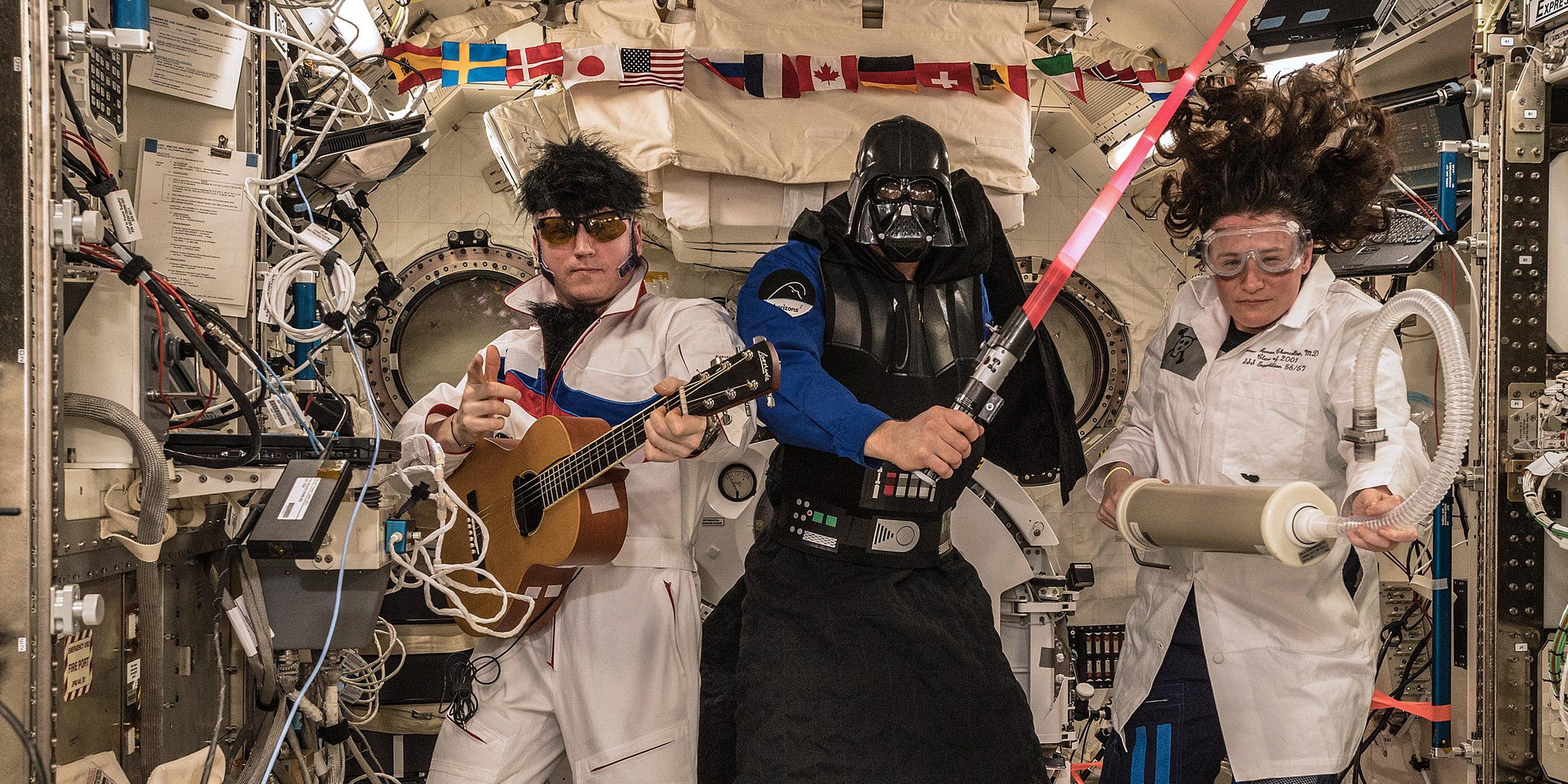 Archiv: Halloween in der Internationalen Raumstation (ISS)