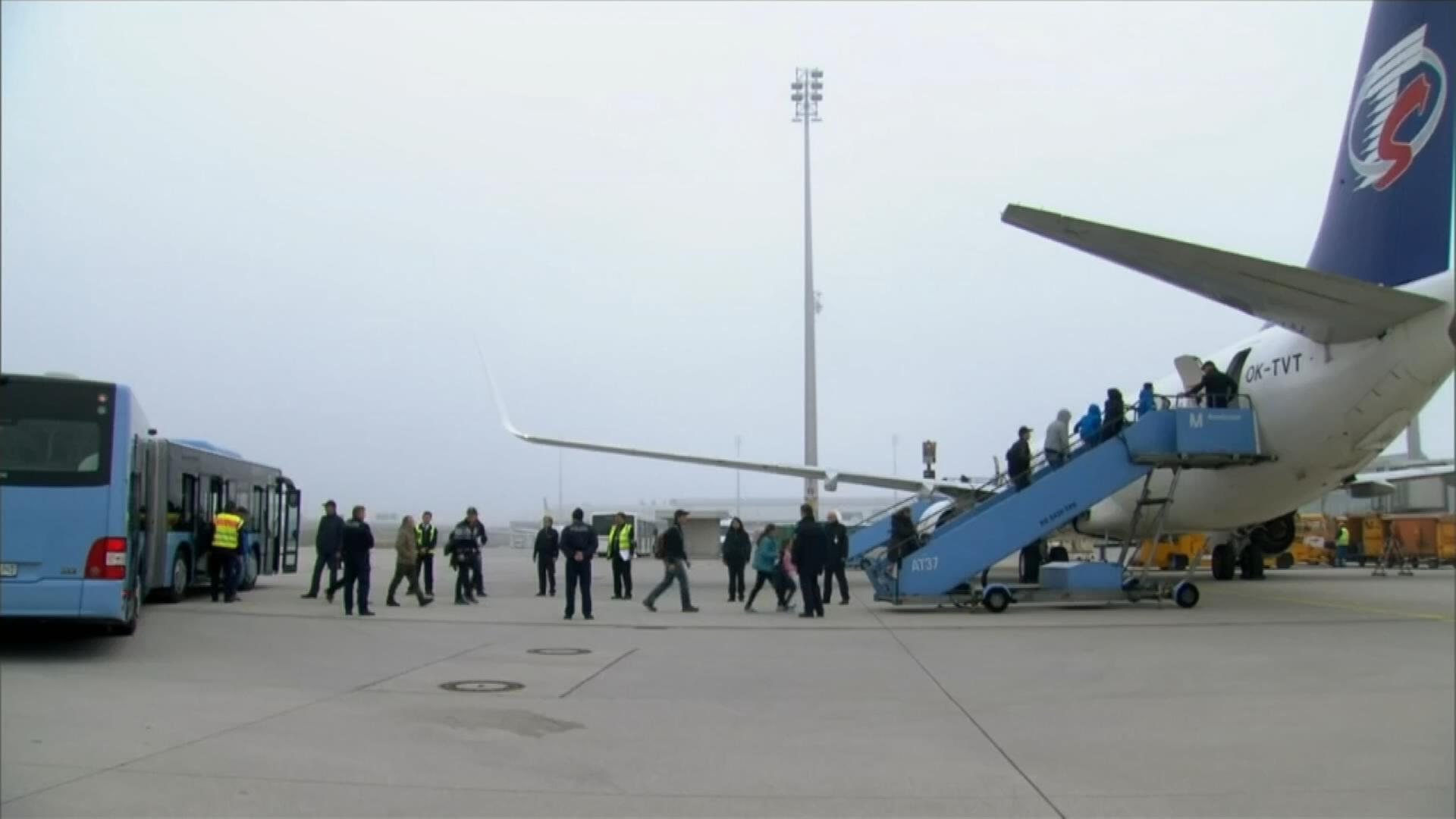 Abschiebeflug