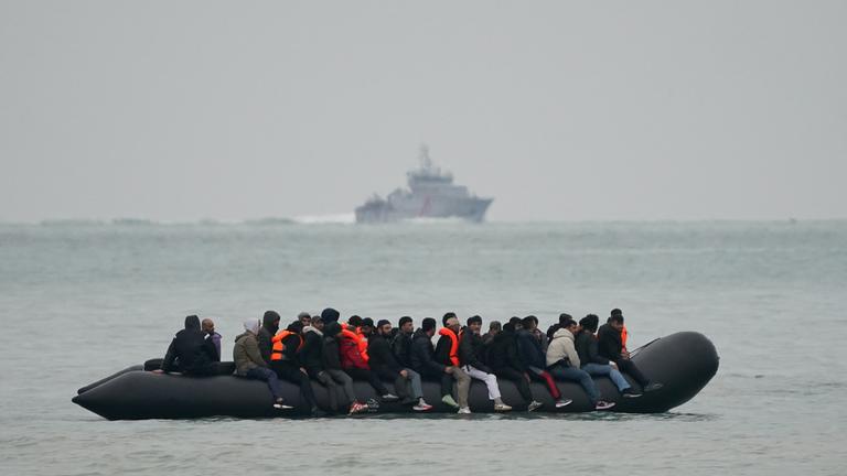 Migrationsversuch am Ärmelkanal