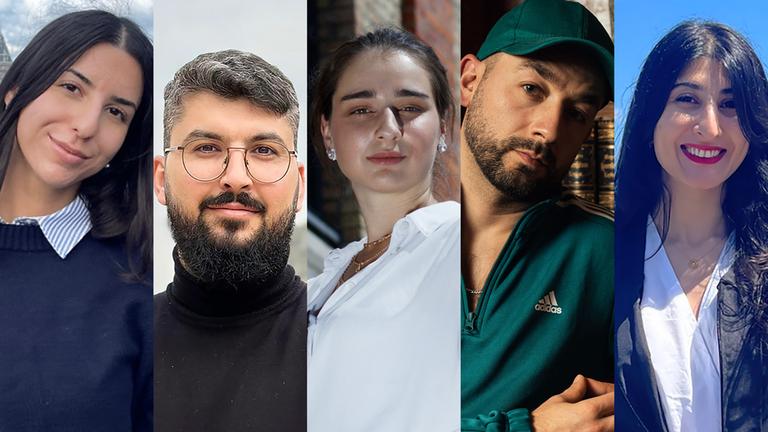 Asyldebatte, junge Migranten, Bildmintage