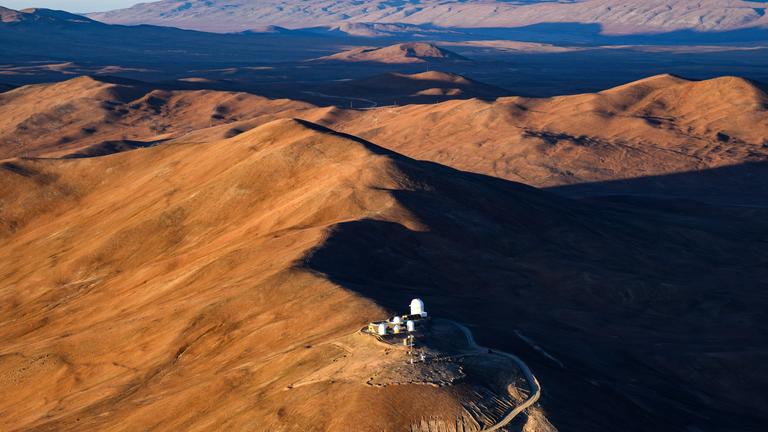 ie Sternwarte Rolf Chini Cerro Murphy der Europäischen Südsternwarte (ESO) am Cerro Armazones.