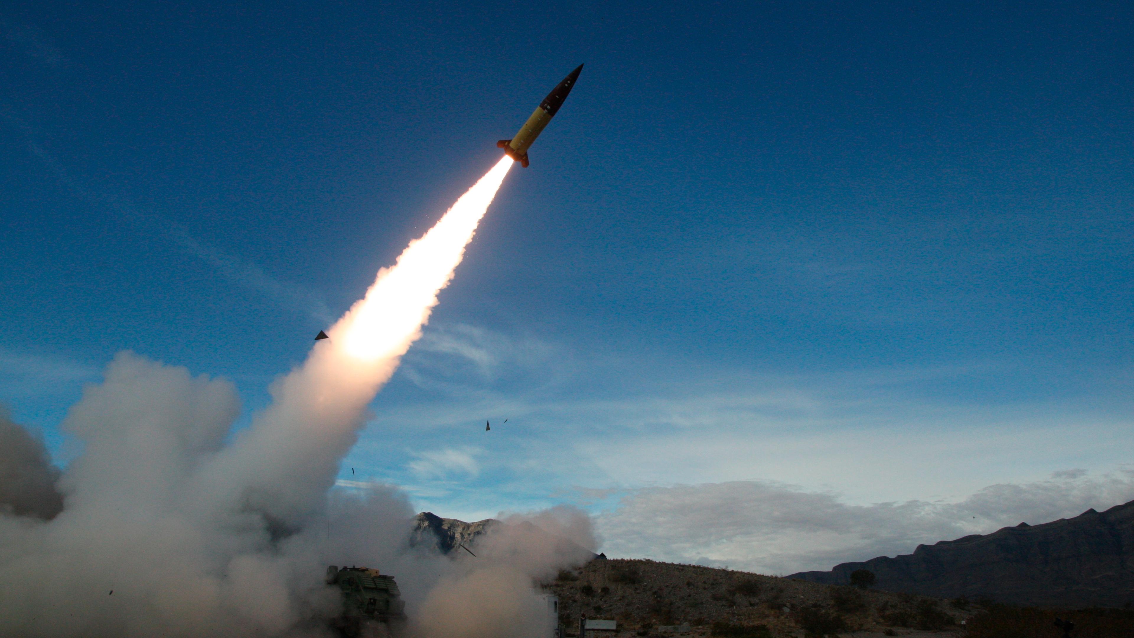 Abschuss einer ATACMS-Rakete in den USA.