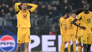 Dramatische Schlussphase: Dortmund scheitert an Bergamo