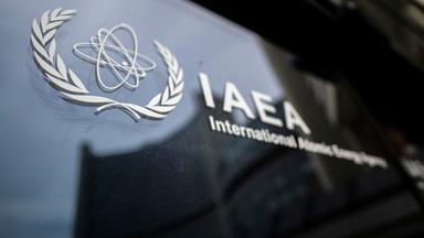 23.06.2025, Österreich, Wien: Die Internationale Atomenergiebehörde (IAEO) in Wien.