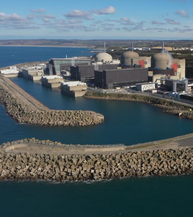 Kernkraftwerk Flamanville in Frankreich