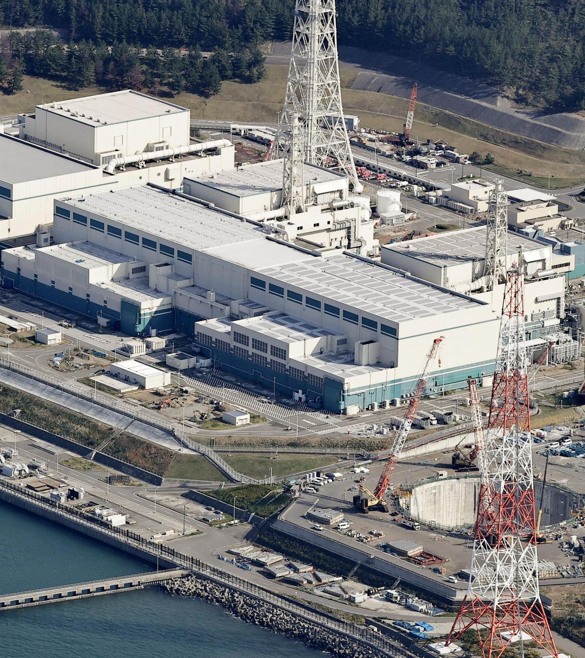 Luftbild des Atomkraftwerks Kashiwazaki-Kariwa