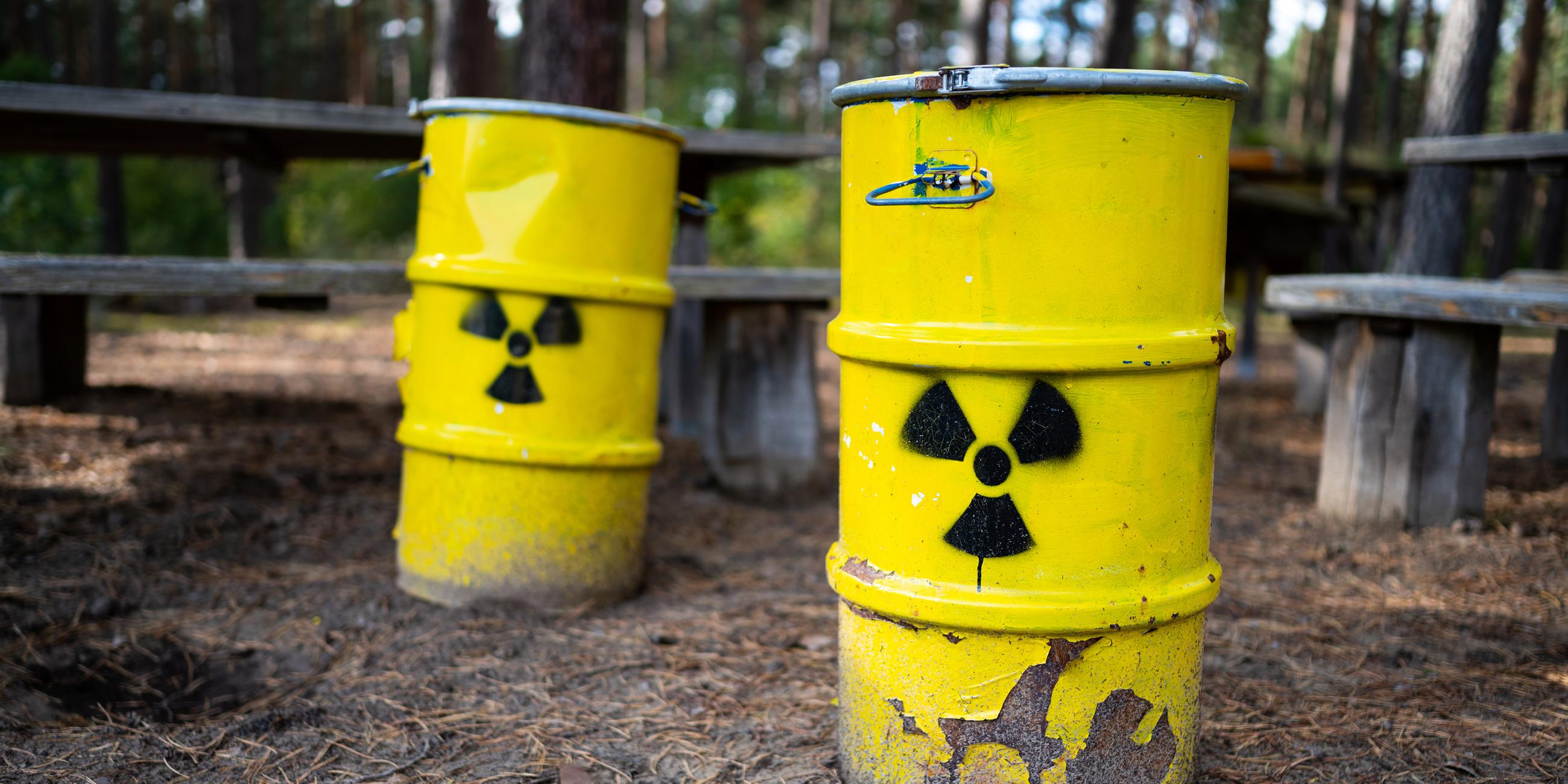 Atommüllfässer