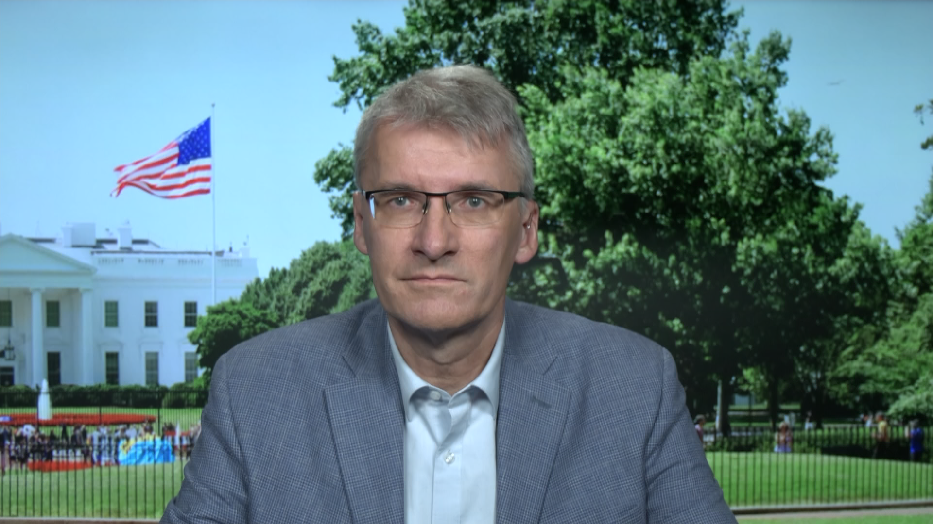 USA-Korrespondent Elmar Theveßen bei ZDFheute live.