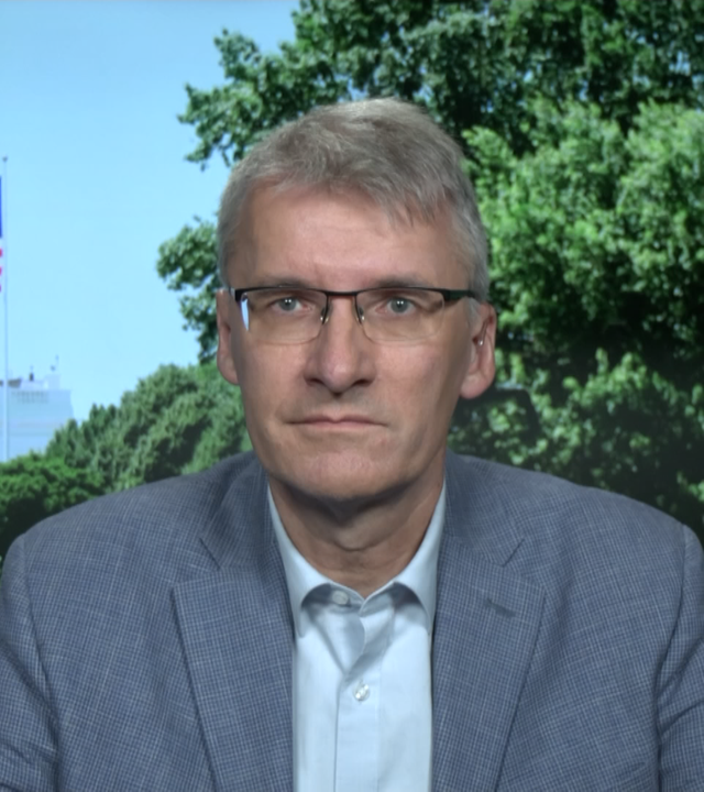 USA-Korrespondent Elmar Theveßen bei ZDFheute live.
