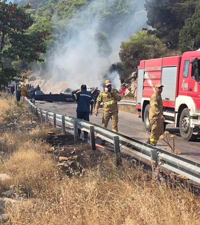 Feuer in Attica