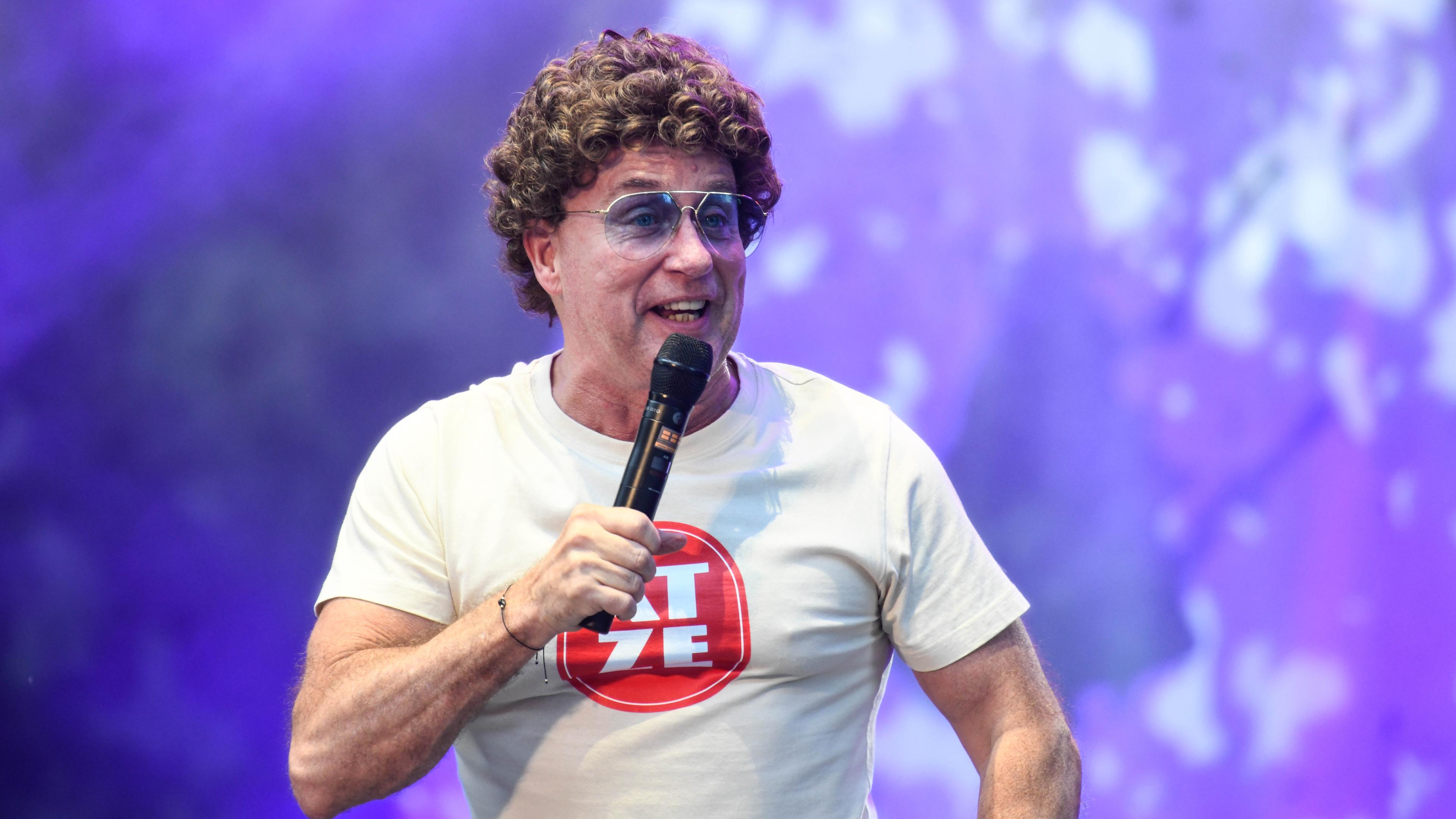 Atze Schröder während des Sommerkultur Open Air im Burgtheater am 12.08.2025 in Dinslaken, Deutschland.