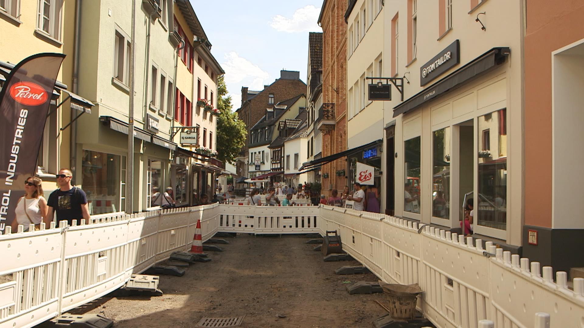 Wiederaufbau nach der Flut
